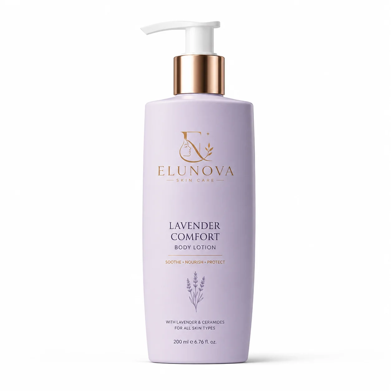 Elunova Lavender Skin Softening Lotion (200ml)